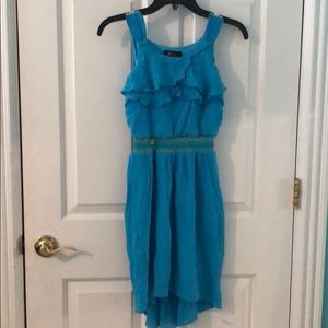 Cute blue casual dress